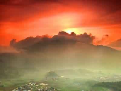 golden sunrise