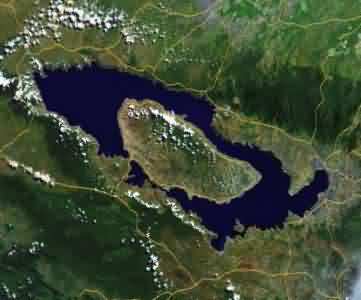 map of toba