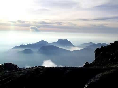 gunung tujuh lake