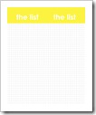 IMAGE - the list - page layout