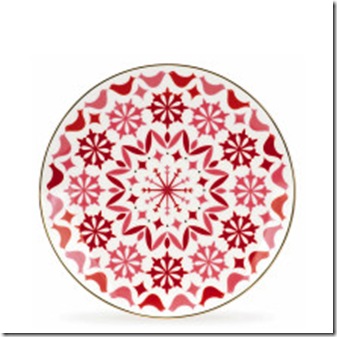 Holly Heights Accent Plate Pink.katespade.com