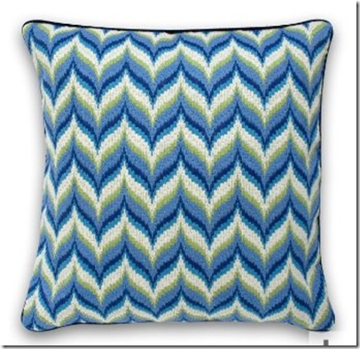 Jonathan Adler Bargello Flame in Bargello
