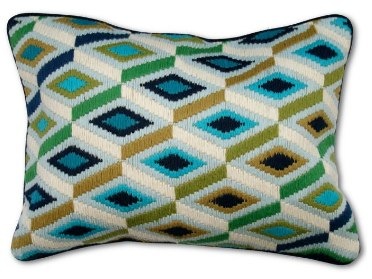 [Jonathan Adler Bargello Diamonds Pillow in Bargello[3].jpg]