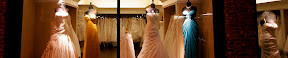 Store window at night.