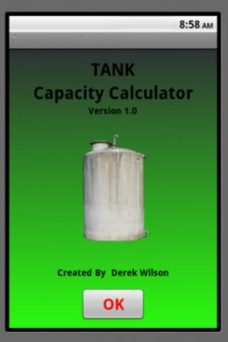 Tank Capacity Calculator