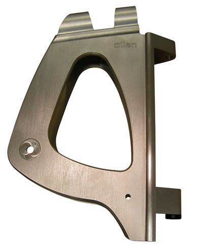 CNC Aluminium rudder stock