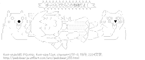 [AA]ゆっくりしてたらこの有様だよ！