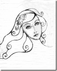 Mermaid in Pencil
