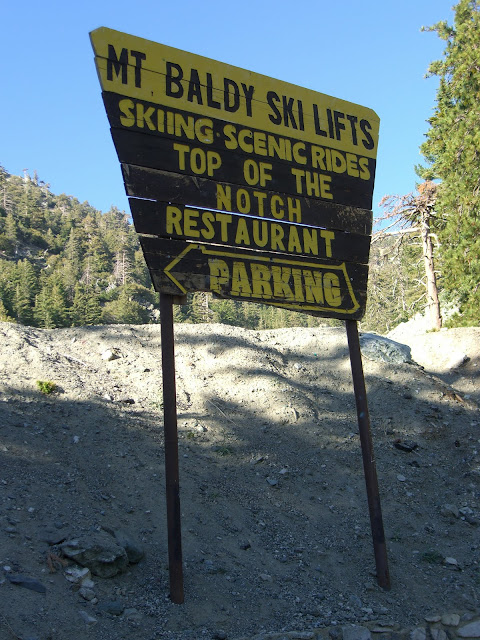 Mt. Baldy Road to the Ski Lifts!