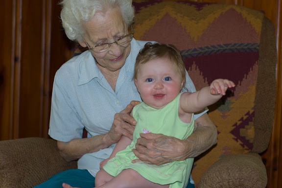 Sam and her Pama (Jason's grandmother)