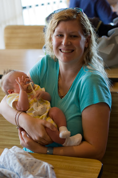 Our friend Lyndon with her son Christain.