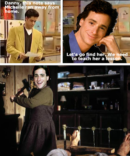 Link to Danny Tanner teaches a lesson (PIC)