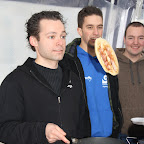 Marco flipt die pannenkoek!