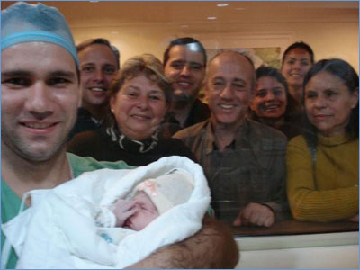 Alícia e família