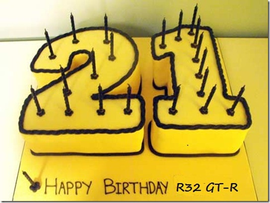 R32 -21 years old Cake R32 -21 years old Cake