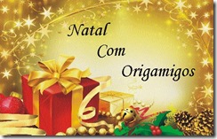 natal com origamigos