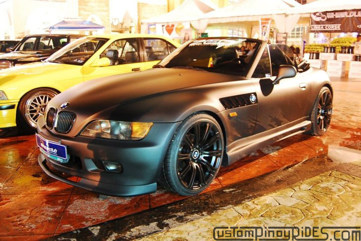CustomPinoyRides Eurofest 2010 Flat Black BMW Z3 pic1