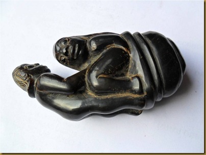 Handle keris primitif Handle keris primitif