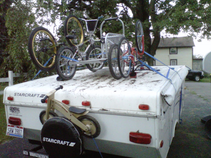 bike rack pop up camper