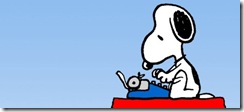 snoopy_escribiendo