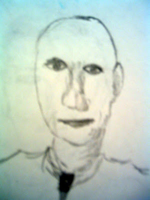 Sketch of Stephen Covey