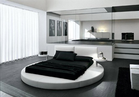 Circular Platform Bed Furniture Design Interior Ideas platform bedroom furniture home interior Decorating