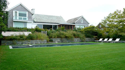 Modern Family Lake Home Design Garden Home Design Otdoor Swimming Pool