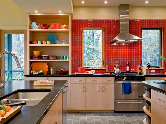 Modern House Interior Contemporary Kitchen Design