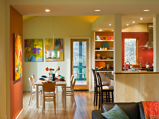 House Interior Contemporary Dining Room Design