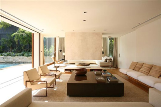 Wooden Floor Modern Residence Architecture Design Living Room wooden floor modern interior design living room