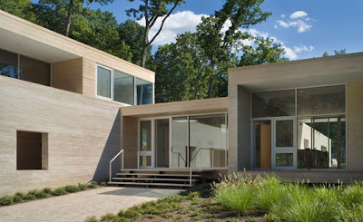 modern stone house exterior design