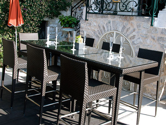 Height Table Furniture Design Patio Dining Area outdoor design furniture dining table