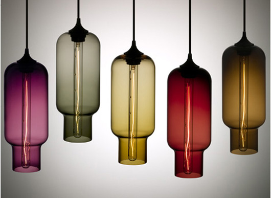 Contemporary Blown Glass Pendants Lamp Ideas glass pendant light interior ideas