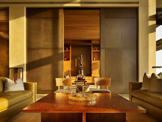 luxury single family home living room