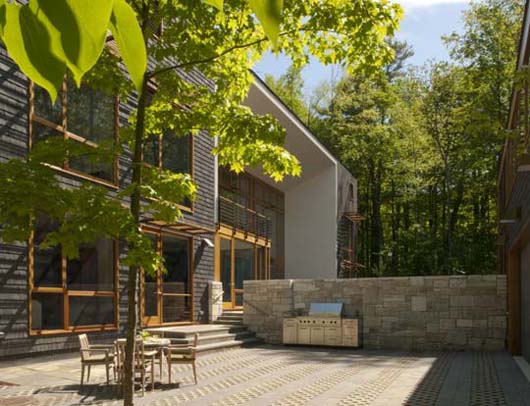 berkshire home design courtyard decorating ideas
