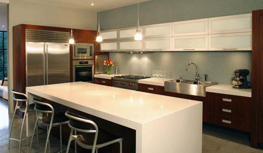 single family home design kitchen ideas