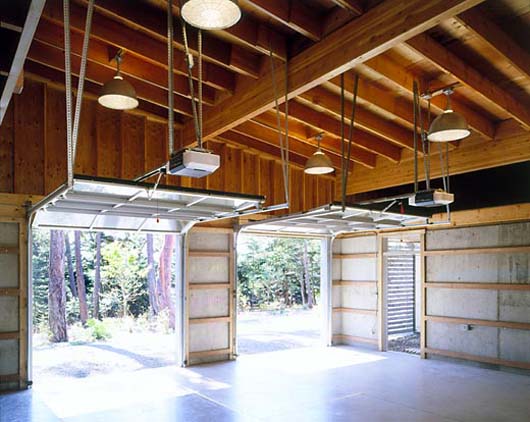 Luxury Natural Home Decorating Architecture With Natural Materials - Garrage modern natural house design garrrage ideas
