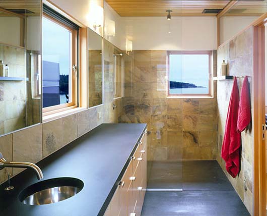 Luxury Natural Home Decorating Architecture With Natural Materials - Bathroom modern bathroom design luxury house architecture