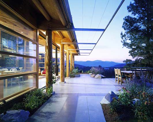 mountain home design outdoor decorating ideas