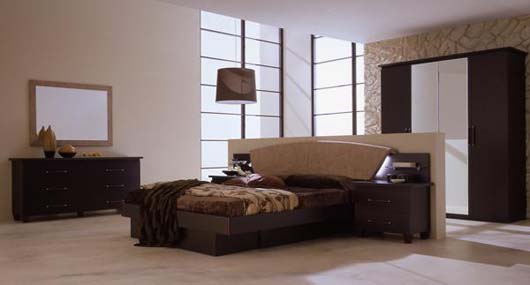 Modern Contemporary Platform Bed Design Furniture With Storage