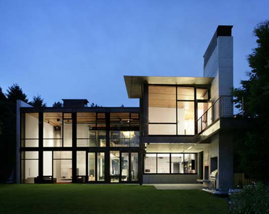Luxury Family House Design With Exposed Steel Bridge Ideas Luxury Family House Design With Exposed Steel Bridge Ideas