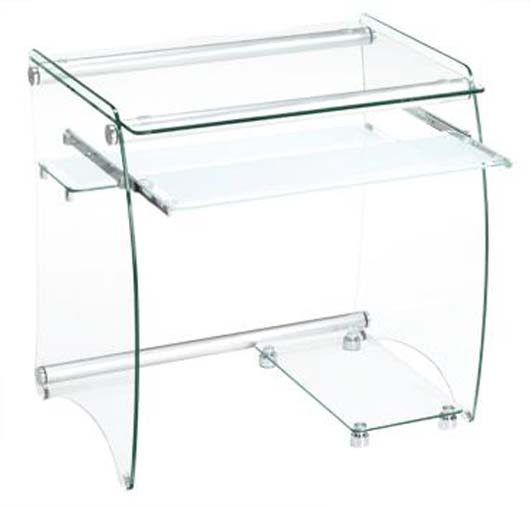 Modern Glass Computer Desk Design Contemporary Office Furniture