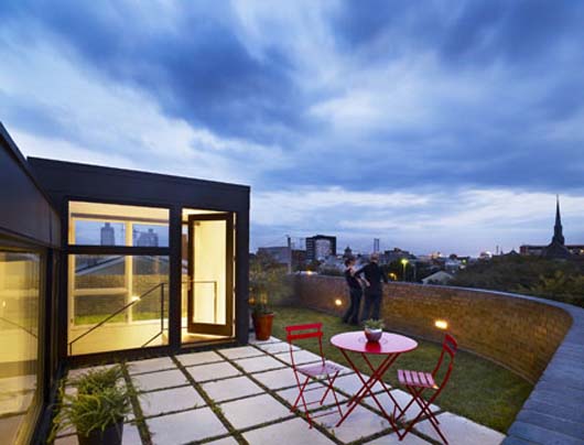 Three Storey Residence Decorating Exterior Design Terrace modern residence decorating exterior design terrace