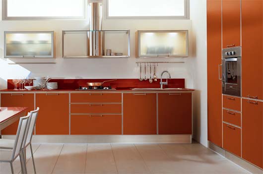 modern simplicity design kitchen decorating ideas