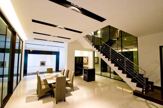 Three Storey Plan Luxury Home Decorating Modern Dining Room luxury dining room design home interior