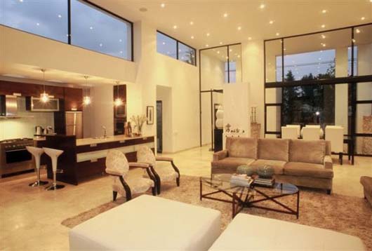 Modern Home Interior Design Open Space Decorating open space plan design home interior