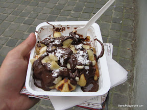 Chocolate Waffle in Bruges.JPG