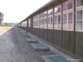 Infirmary Barracks - Sachsenhausen Concentration Camp.JPG