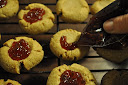 Thumbnail image for Whole Wheat and Almond Raspberry Thumbprints