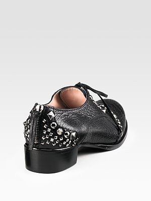 MIU MIU - Studded Lace-Up - 660